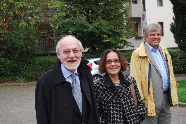 Peppino Vignati con sua moglie Katia Colombo